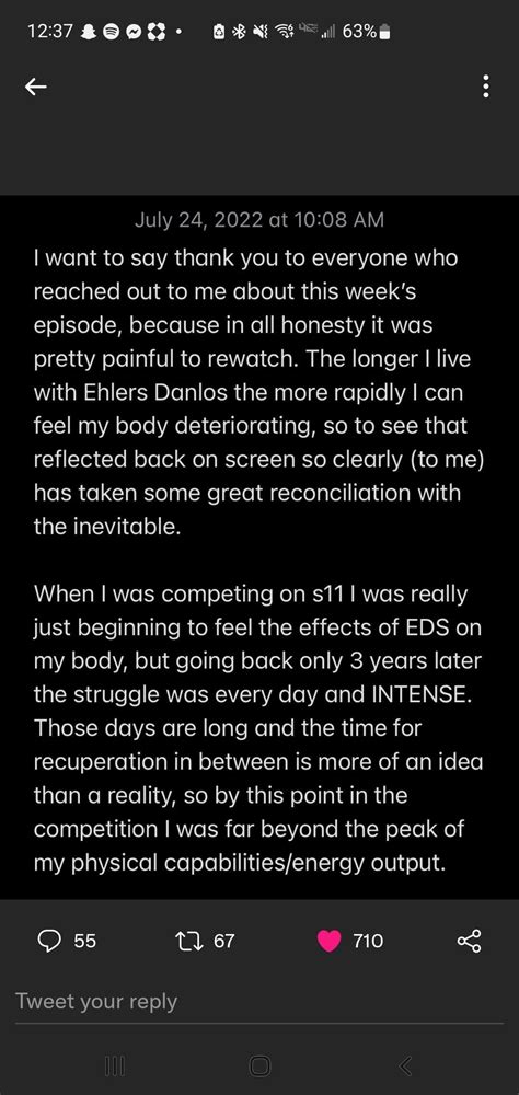 Yvie Oddly on twitter. She deserves all the praise and more..
